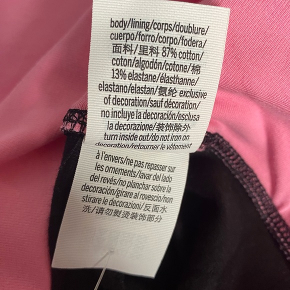 NWT VS PINK DREAMY PINK CAMPUS LONG SLEEVE AND MATCHING MID RISE LEGGINGS, LOGO - Picture 11 of 13